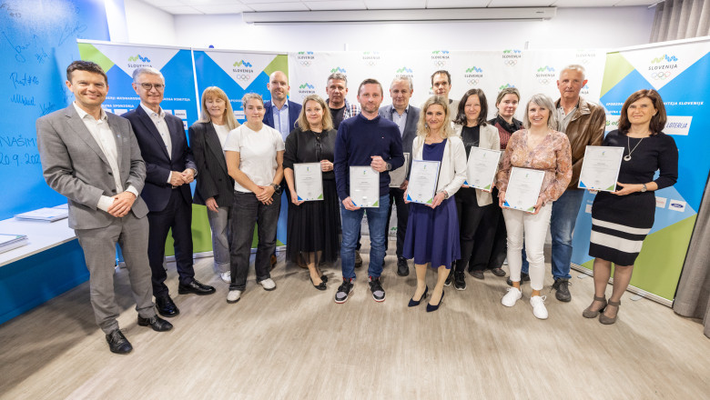 Prejemniki certifikata Športnikom prijazno izobraževanje