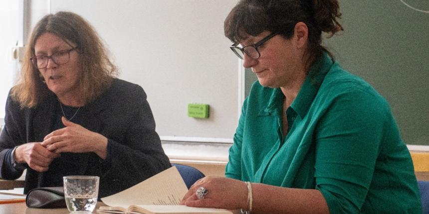 Izr. prof. dr. Đurđa Strsoglavec in prof. dr. Evelina Rudan