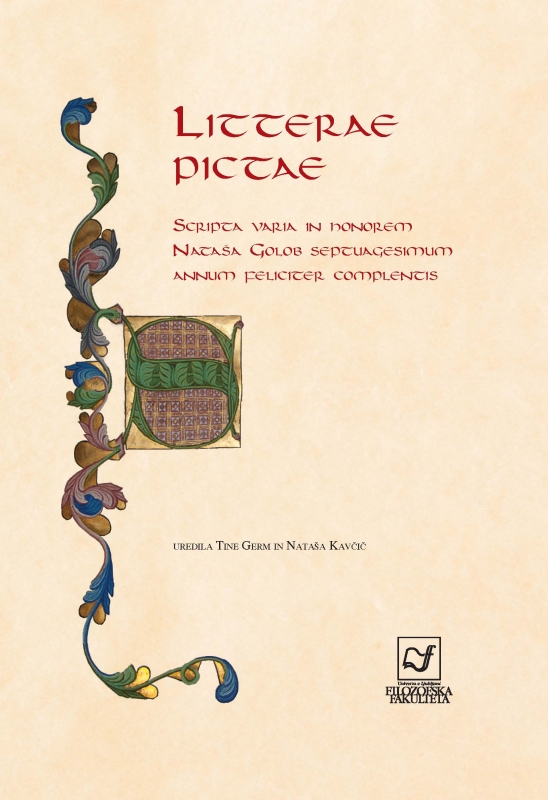 Litterae pictae: scripta varia in honorem Nataša Golob septuagesimum annum feliciter complentis